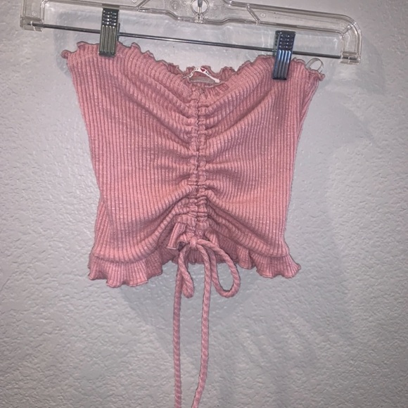 NWOT light pink tube top, Ooh La Luxe, S/Chico - Picture 3 of 4